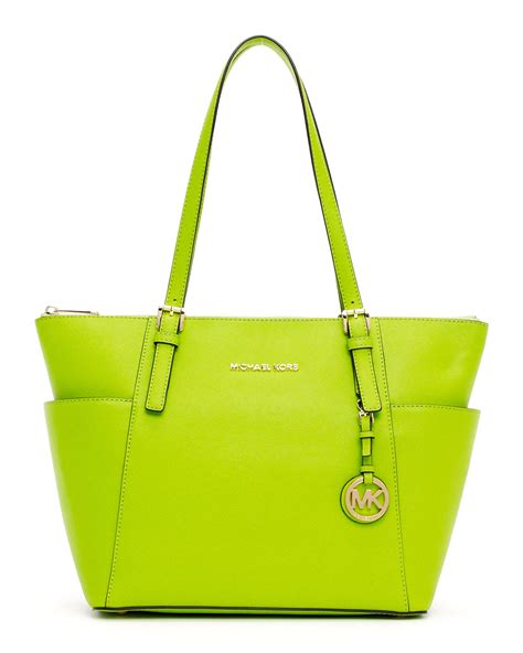 michael kors lime green tote bad|michael kors olive green backpack.